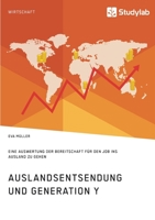 Auslandsentsendung Und Generation y 3946458726 Book Cover