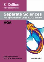 Separate Sciences for Specification Units B3, C3 and P3 0007414609 Book Cover