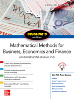 Schaum's Outline of Mathematical Methods for Business and Economics 0070176973 Book Cover