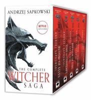 The Witcher Series 5-Book Box Set by Andrzej Sapkowski (Blood of Elves; The Time of Contempt; Baptism of Fire; The Tower of the Swallow; The Lady of the Lake) B0GWQB9THJ Book Cover