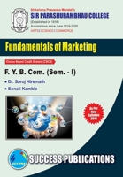 Marketing & Salesmanship (Fundamental of Marketing)(F.Y.B.Com, S.P. College, Sem.-I) 938906676X Book Cover