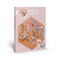 Cute 'n' Cozy Sticker Therapy: Cute 'n' Cozy Town: Over 500 Reusable Stickers! 1837761280 Book Cover