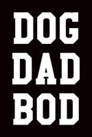 Dog Dad Bod: Ukulele Tab Notebook 6x9 120 Pages 1093679166 Book Cover