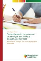 Gerenciamento do processo de serviços em micro e pequenas empresas 6202177640 Book Cover