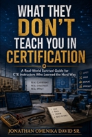 What They Don’t Teach You in Certification: A Real-World Survival Guide for CTE Instructors Who Learned the Hard Way B0HG9PNDYJ Book Cover