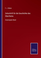 Zeitschrift für die Geschichte des Oberrheins: Zwanzigster Band 3752539569 Book Cover