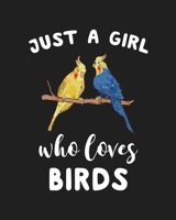 Just A Girl Who Loves Birds: Blank Lined Notebook to Write In for Notes, To Do Lists, Notepad, Journal, Funny Gifts for Birds Lover 1671186427 Book Cover