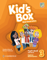 Kid's Box New Generation Level 3 Pupil's Book with eBook English for Spanish Speakers 8413224659 Book Cover