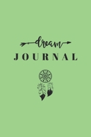 Dream Journal: Light Green Beautiful, Cute Color, Dream Catcher Notebook Daily Dream Log Dream Notebook 6x9inch 100 pages 1700659243 Book Cover