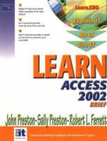 Learn Access 2002 Brief 0130613134 Book Cover