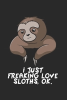 Faultier Notizbuch: Faultier Notizbuch f�r Liebhaber / Notizheft / Notizblock A5 (6x9in) Dotted Notebook / Punkteraster / 120 gepunktete Seiten 1671461223 Book Cover