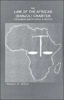 The Law of the African (Banjul) Charter on Human and People's Rights 1425114180 Book Cover