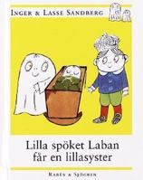 Lilla spöket Laban får en lillasyster 9129637856 Book Cover