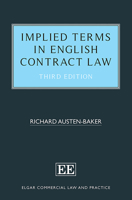 Implied Terms in English Contract Law 1800885172 Book Cover