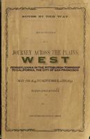 West: Journey Across the Plains 1492231584 Book Cover