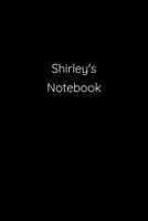 Shirley's Notebook: Notebook / Journal / Diary - 6 x 9 inches (15,24 x 22,86 cm), 150 pages. 1692272780 Book Cover