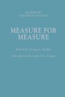 Measure for Measure (Shakespeare, the Critical Tradition) 0485810042 Book Cover