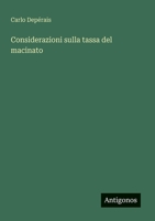 Considerazioni sulla tassa del macinato (Italian Edition) 3563204888 Book Cover