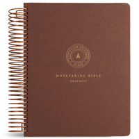 CSB Spiral-Bound Notetaking Bible, Optimal Type, Prophets B0GHC14YCB Book Cover