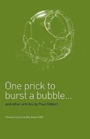 One Prick to Burst a Bubble 0955700841 Book Cover