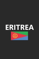 Eritea: Flag Country Africa African Stylish Sketchbook Journal for Drawing, Sketching, Doodling, & Painting Art Book 6x9 Inches 120 Pages Gift 1660830249 Book Cover