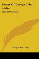 Poems 1899-1902 114770001X Book Cover