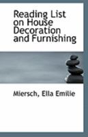 Reading List on House Decoration and Furnishing 0526560533 Book Cover