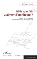 Mais que fait vraiment l'architecte ?: Enquête sur les pratiques et modes d'existence de l'architecture (Logiques Sociales) (French Edition) 2343100721 Book Cover