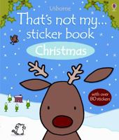 That's Not My Sticker Book Christmas 0794533183 Book Cover