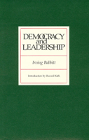 Democracy and Leadership 091396655X Book Cover