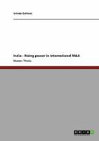 India - Rising power in International M&A 3640183339 Book Cover