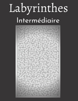 Labyrinthes Intermédiaire: 200 Labyrinthes Avec Solutions | Niveau Intermédiaire | Pour Enfants, Ados, Adultes et Seniors B089267BSX Book Cover