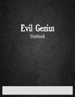 Evil Genius Notebook: 1/8" Isometric Graph Ruled 1977570291 Book Cover