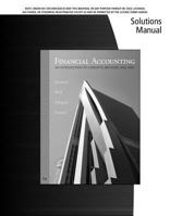 Financial Accounting An Introduction to Concepts, Methods and Uses Solutions Manual 0324789017 Book Cover