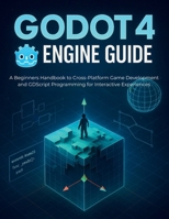 GODOT 4 ENGINE GUIDE: A Beginners Handbook to Cross-Platform Game Development and GDScript Programming for Interactive Experiences B0FLY1JHD5 Book Cover