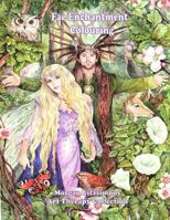 Fae Enchantment Colouring Book: Art Therapy Collection - 2nd Edition 0994876882 Book Cover