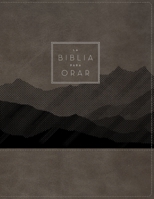 RVR60, la Biblia para Orar, Leathersoft, Gris, Palabras de Jesús en Rojo, Comfort Print : Ora la Palabra de Dios de Principio a Fin 0829775986 Book Cover