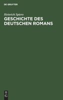 Geschichte des deutschen Romans 311005339X Book Cover
