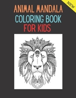 Animal Mandala Coloring Book For Kids B08HJ5HLDP Book Cover