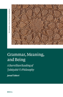 Grammar, Meaning, and Being: A Burrellian Reading of ?aba?aba?i's Philosophy (Modern Intellectual Trends) 9004754180 Book Cover