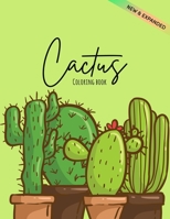 Cactus Coloring Book: Excellent Stress Relieving Coloring Book for Cactus Lovers Succulents Coloring Designs for Relaxation (Volume 2) B084DLFBBV Book Cover