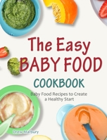 The Easy Baby Food Cookbook: Baby Food Recipes to Create a Healthy Start 1803430249 Book Cover
