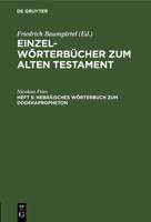 Hebr�isches W�rterbuch zum Dodekapropheton 3111233987 Book Cover