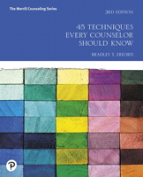 45 Techniques Every Counselor Should Know 0134694899 Book Cover