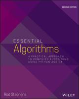 Essential Algorithms: A Practical Approach to Computer Algorithms Using Python and C# 1119575990 Book Cover