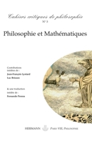Cahiers critiques de philosophie, n°3: Philosophie et mathématiques (HR.CCPH) (French Edition) 2705666184 Book Cover
