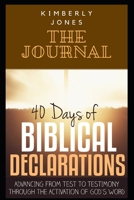 40 Days of Biblical Declarations Reflections Journal 1705442064 Book Cover