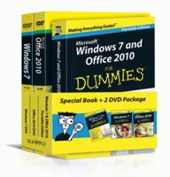 Windows 7 and Office 2010 For Dummies (For Dummies (special book + 2DVD package) 0470921714 Book Cover