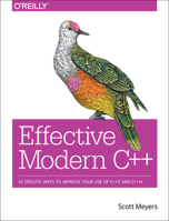 Effective Modern C++C++11C++1442  1491903996 Book Cover