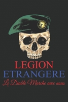 Legion Etrangere Notebook: Fremdenlegion Frankreich Fallschirmjäger 2Rep Militär Einheit (gepunktes creme Farbenes Papier mit 120 Seiten und mattem Cover) (French Edition) 1670410242 Book Cover